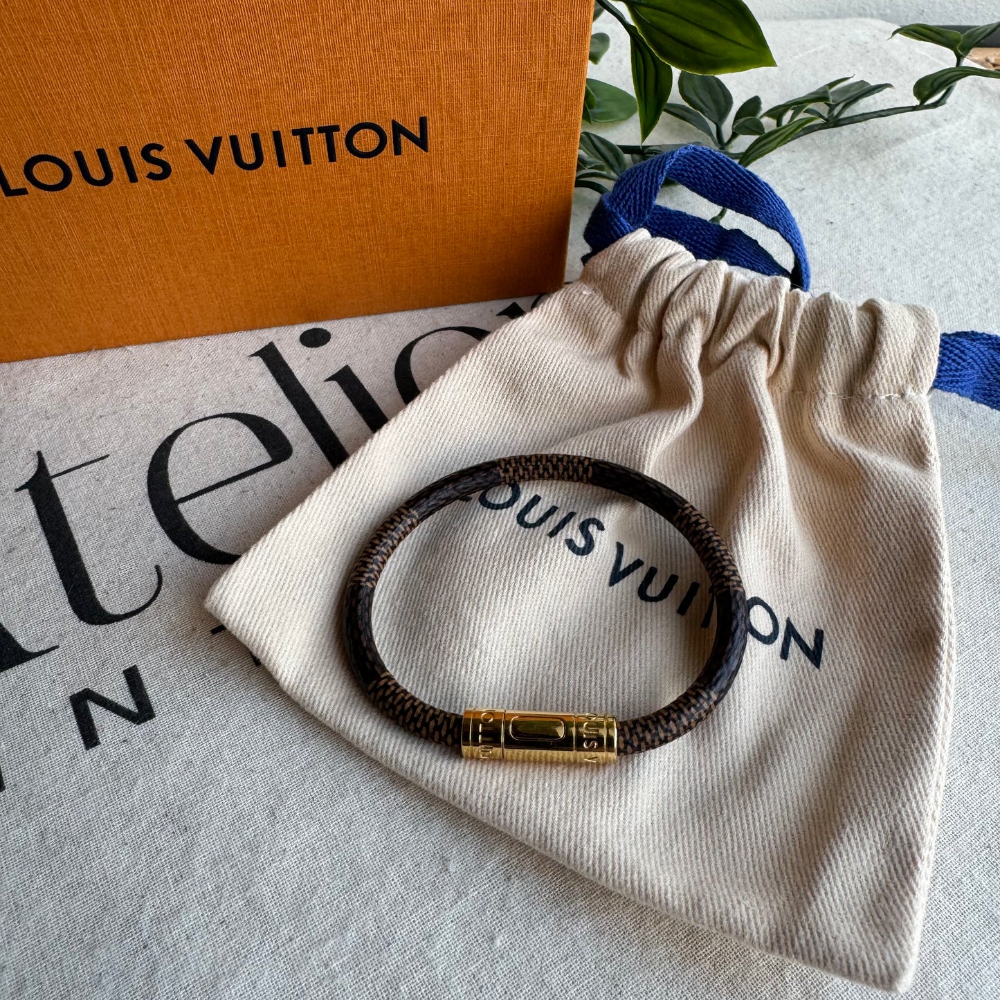 Louis Vuitton Keep It Bracelet Damier Ebene