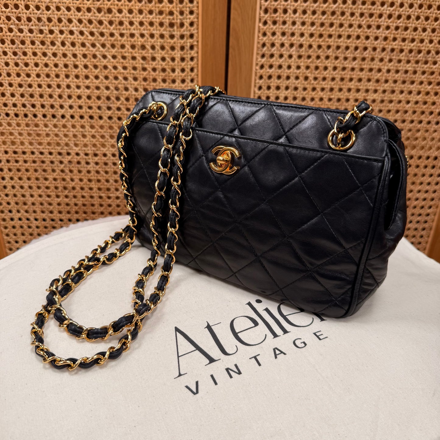 Chanel 1994 Camera Style mini tote cross body