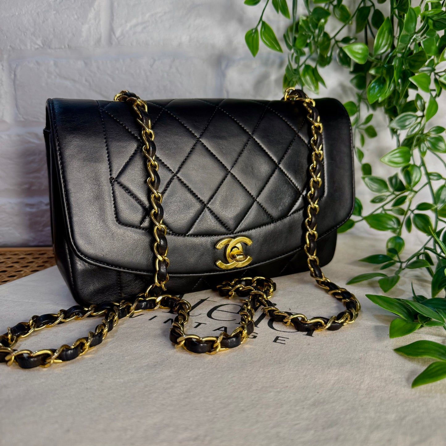 Chanel 1989 Vintage Classic Diana Small