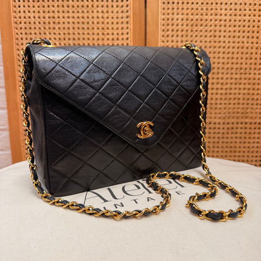 Chanel 1986 Rare Envelope Single Flap
