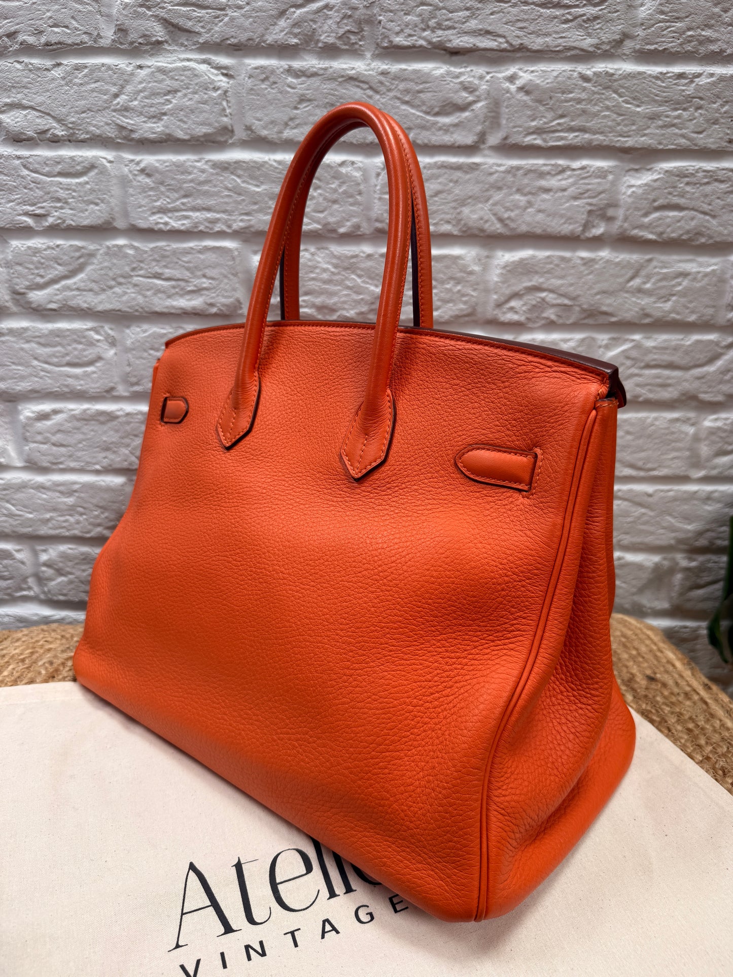 Hermes Birkin 35 Clemence Leather 2011
