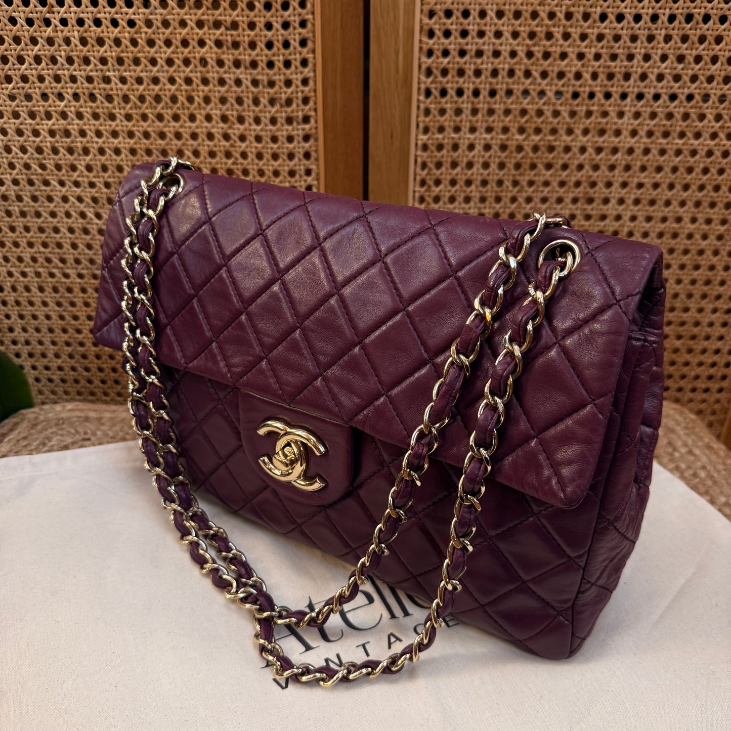 Chanel 2008 Maxi XL Raisin