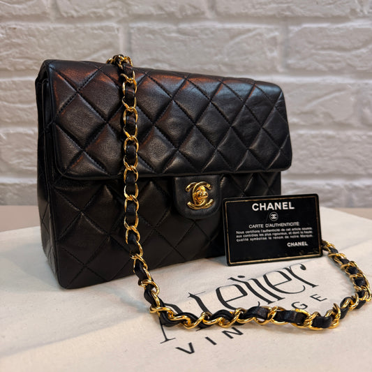 Chanel 1991 Classic Square Single Flap Medium