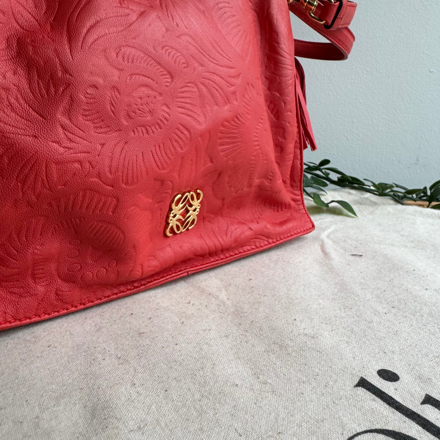 Loewe Flamenco Two Way Bucket Bag