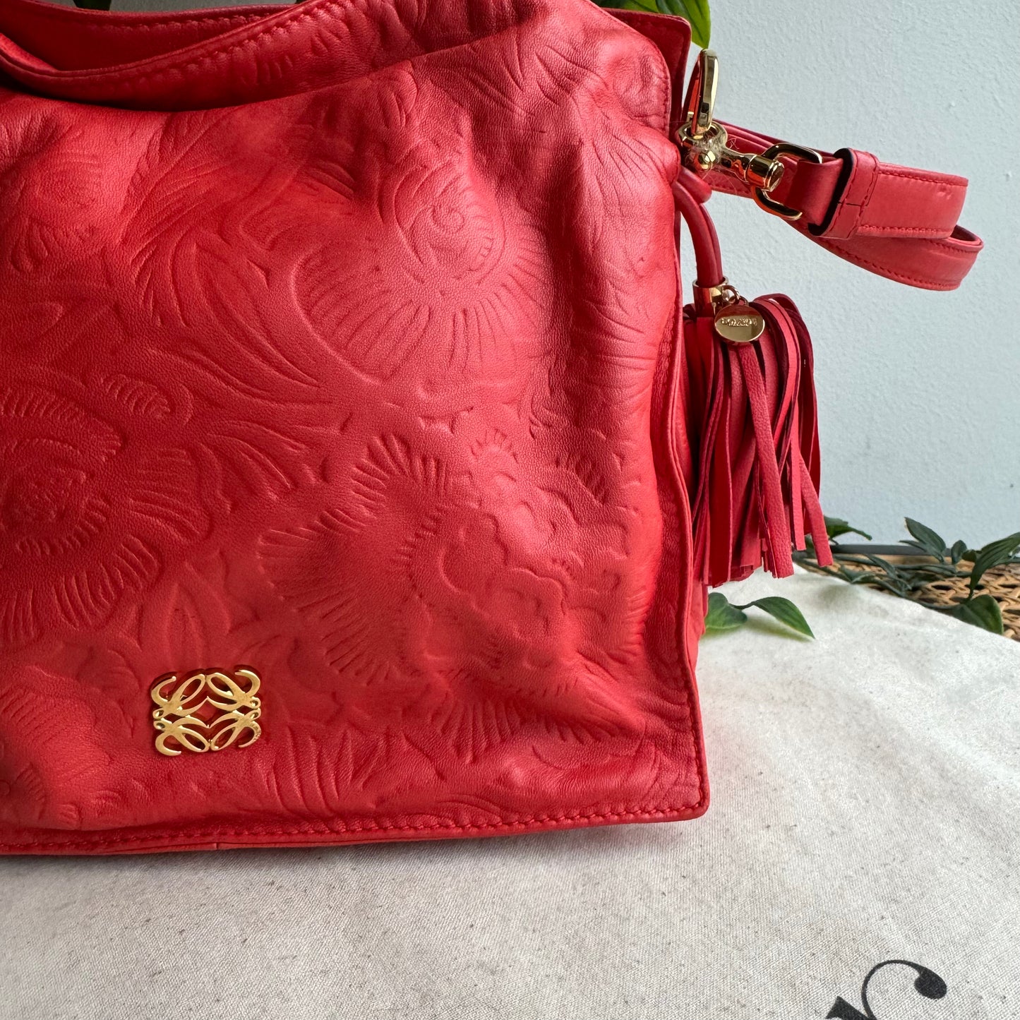 Loewe Flamenco Two Way Bucket Bag