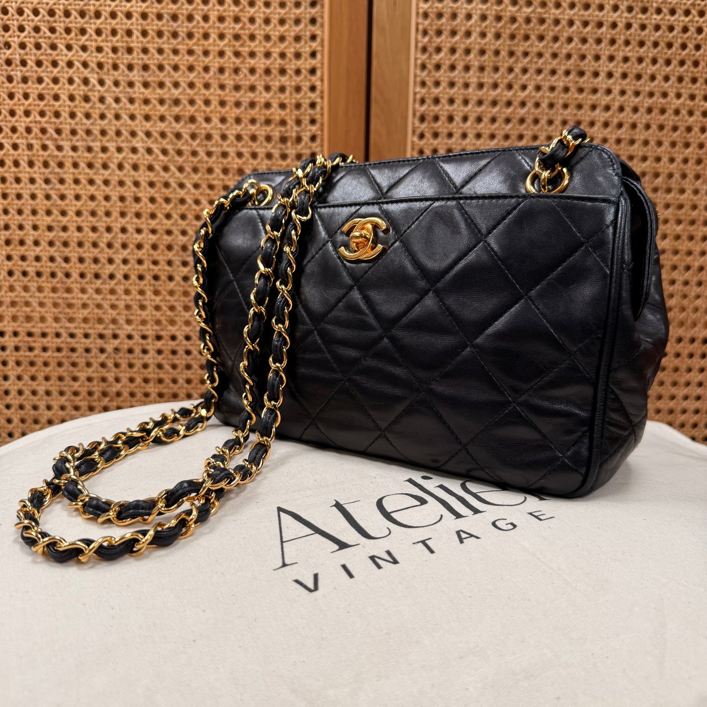 Chanel 1994 Camera Style mini tote cross body