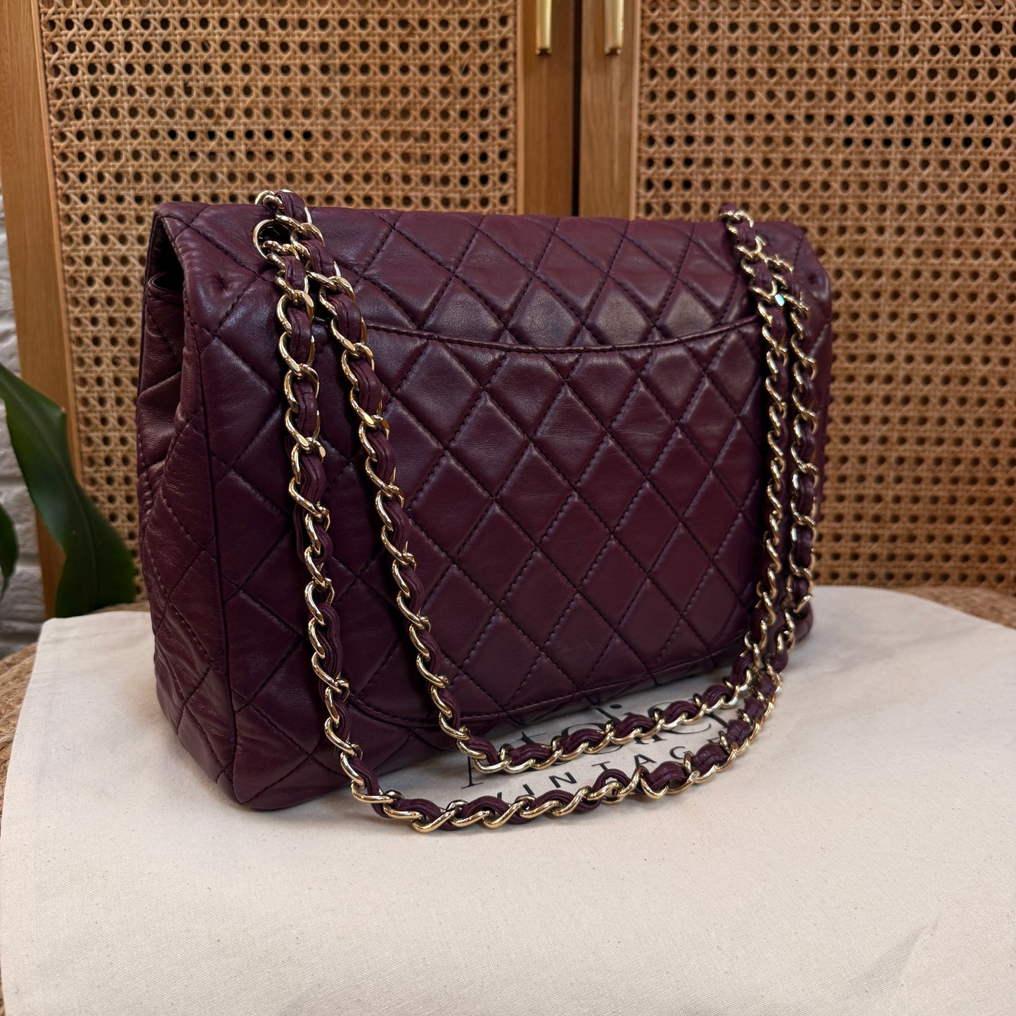 Chanel 2008 Maxi XL Raisin