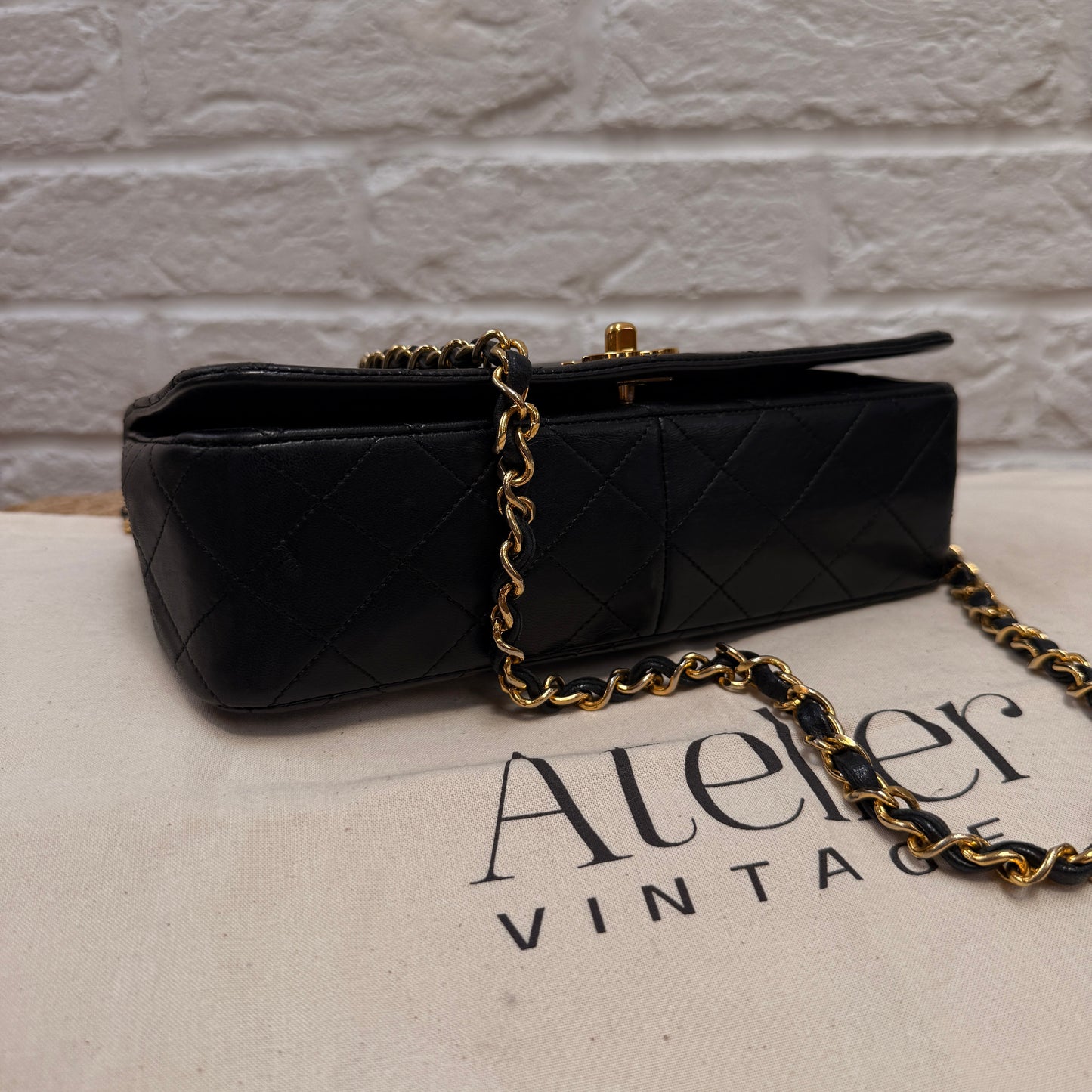 Chanel 1989 Classic Medium Rectangle Full Flap