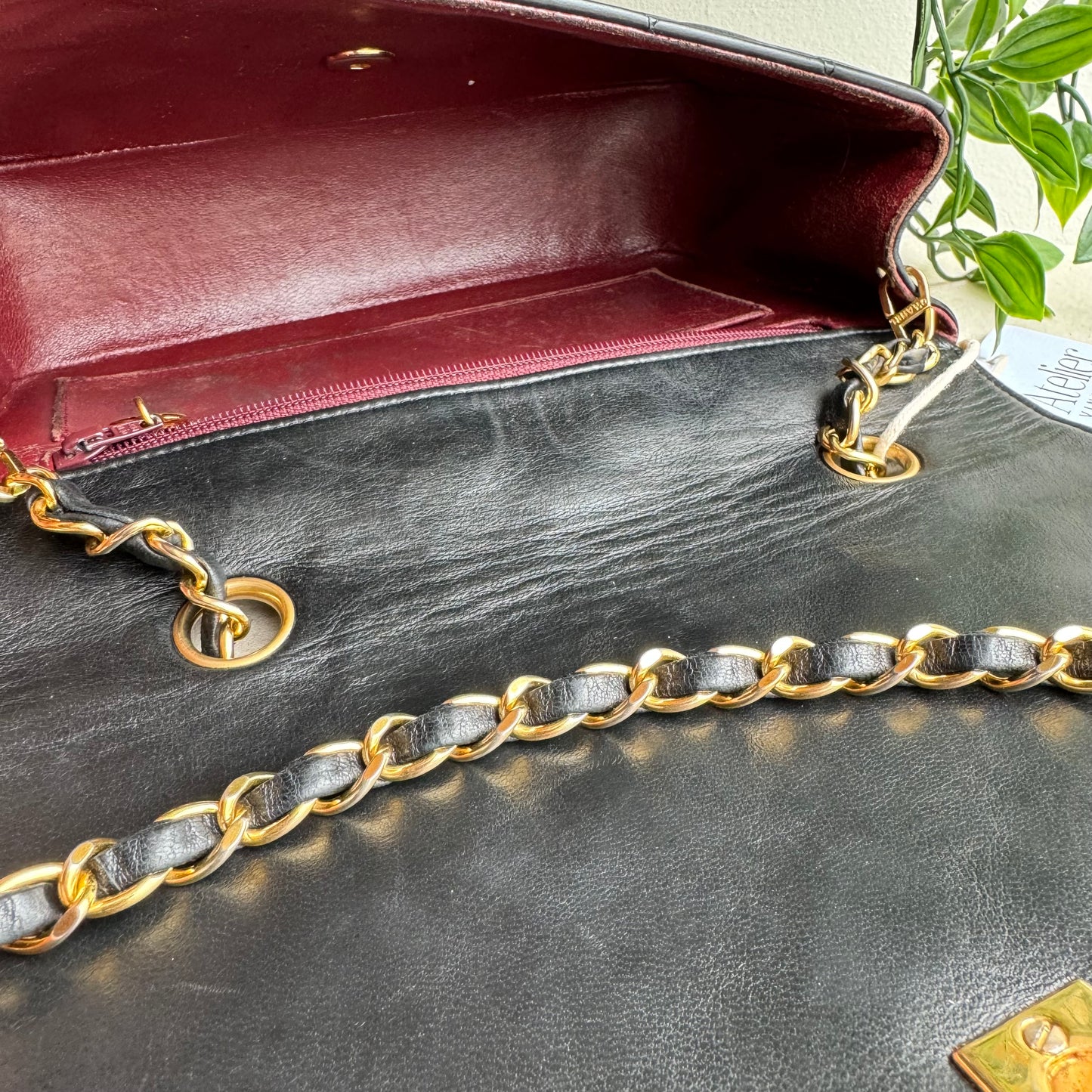 Chanel 1991 Vintage Classic Diana Small