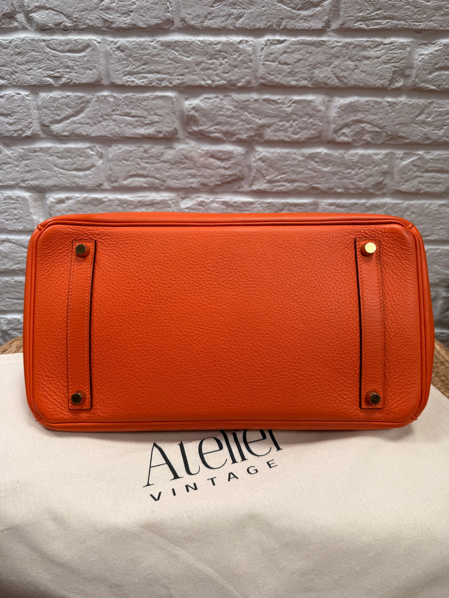 Hermes Birkin 35 Clemence Leather 2011