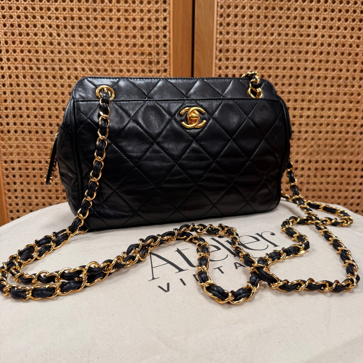 Chanel 1994 Camera Style mini tote cross body