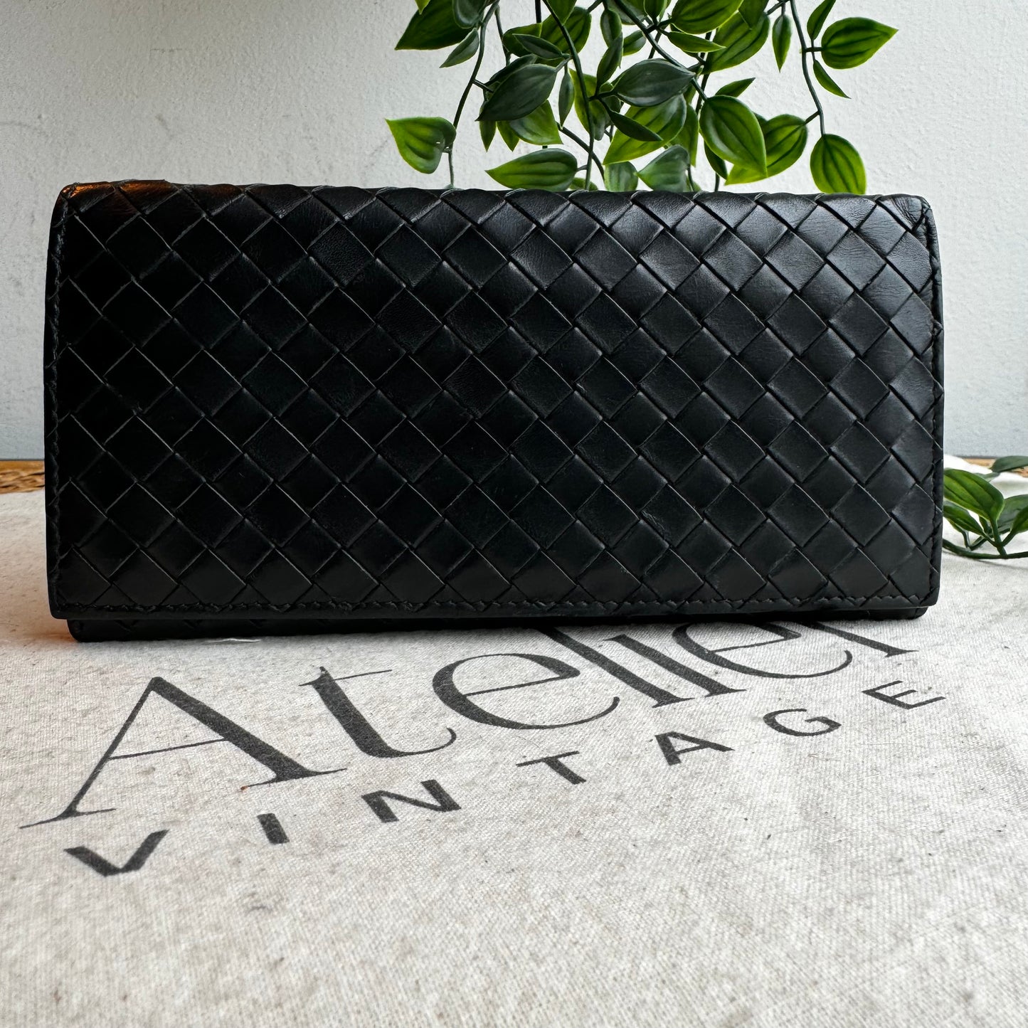 Bottega Veneta Intrecciato Long Purse