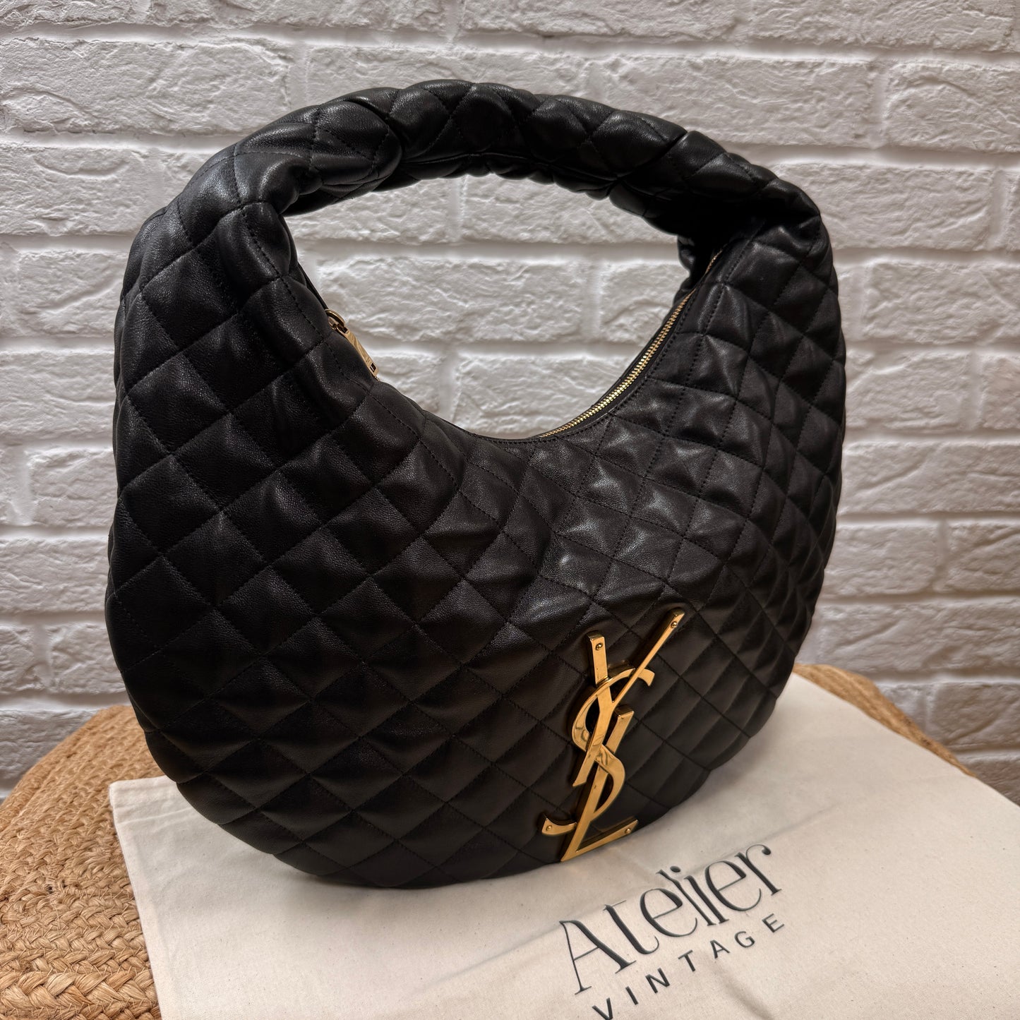 Saint Laurent 2025 ICare Hobo Tote