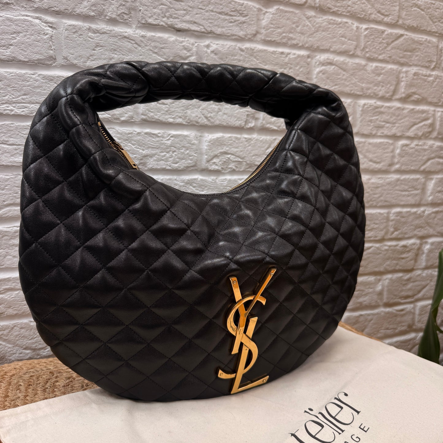 Saint Laurent 2025 ICare Hobo Tote
