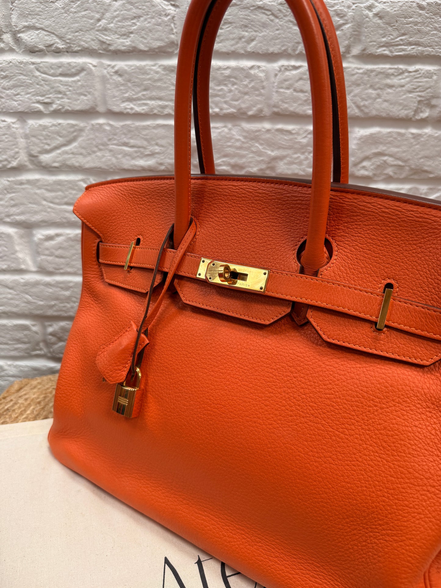 Hermes Birkin 35 Clemence Leather 2011