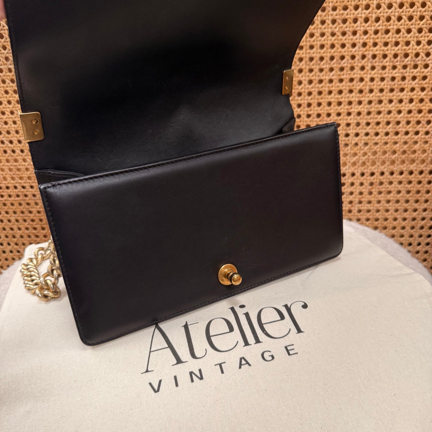 Chanel Rare 2016 Black Le Boy in Caviar mix