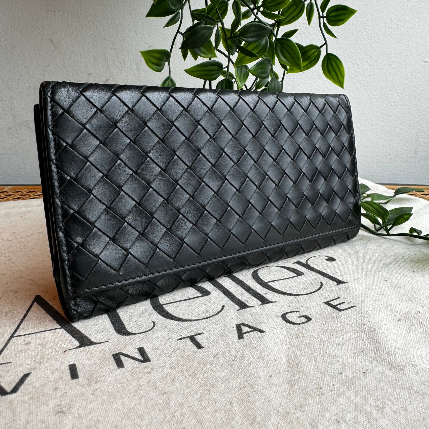 Bottega Veneta Intrecciato Long Purse