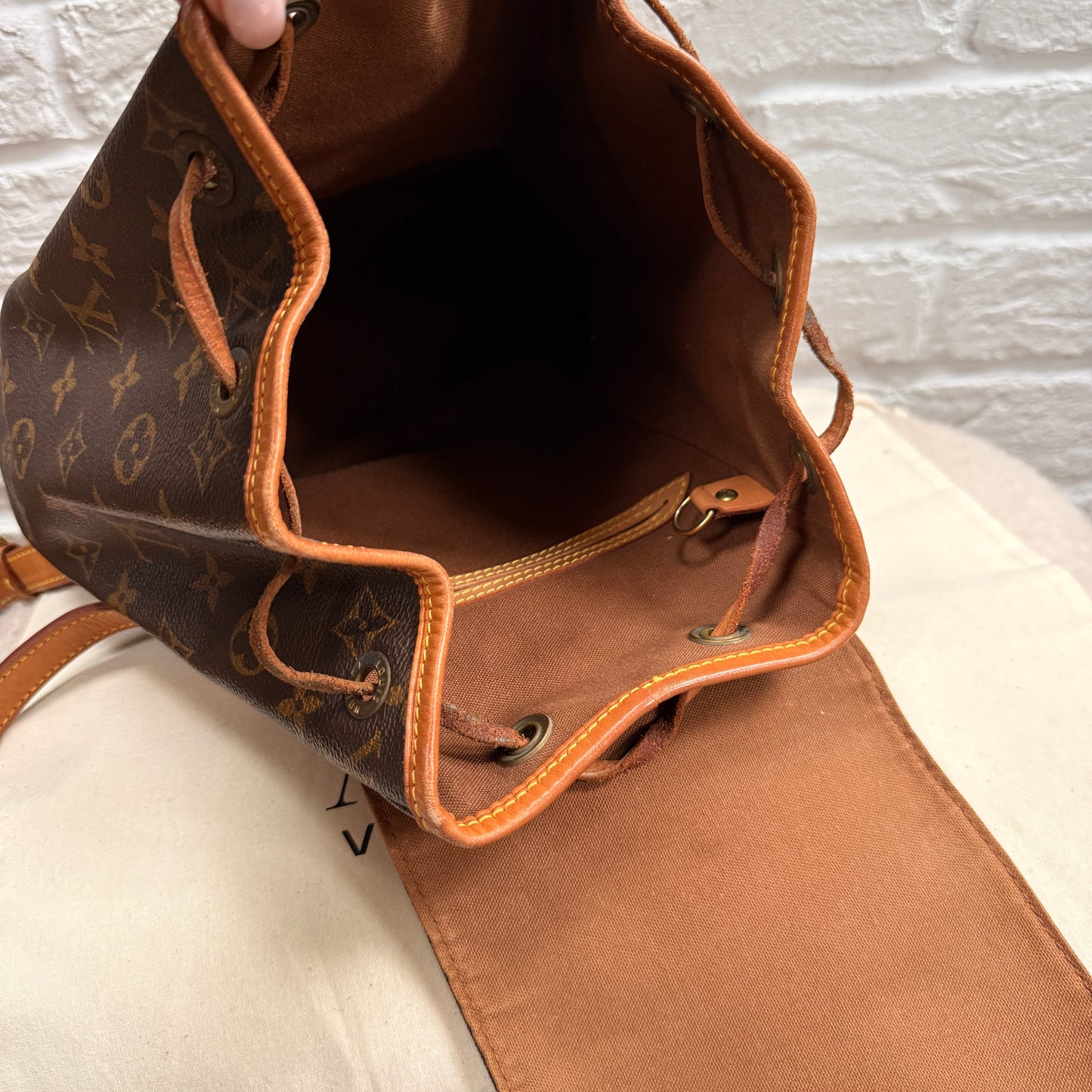 Louis Vuitton 1997 Montsouris Back Pack MM