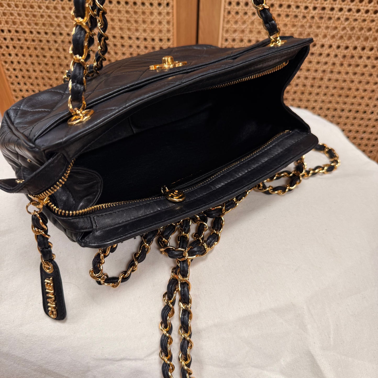 Chanel 1994 Camera Style mini tote cross body
