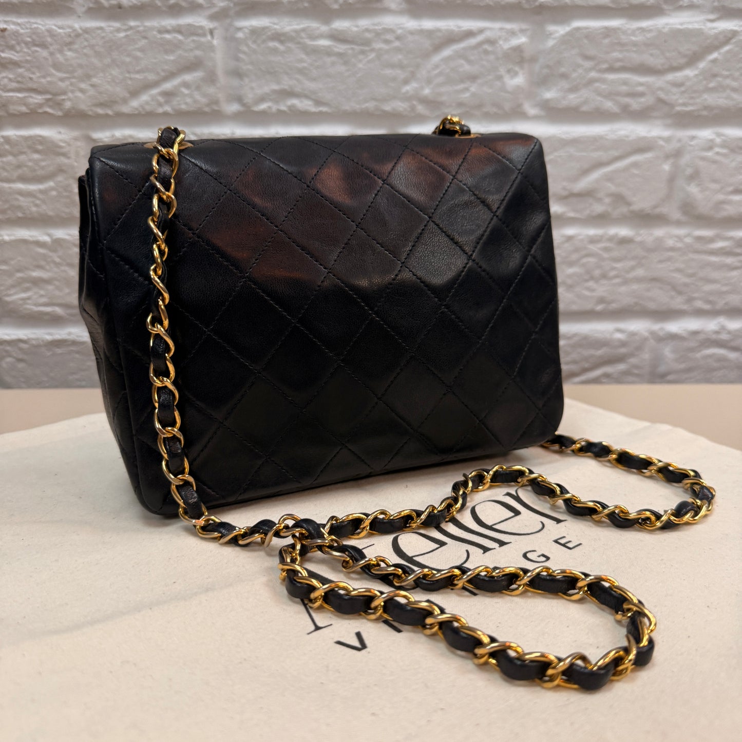 Chanel 1991 Classic Square Single Flap Medium