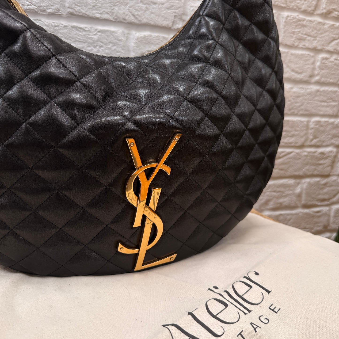 Saint Laurent 2025 ICare Hobo Tote