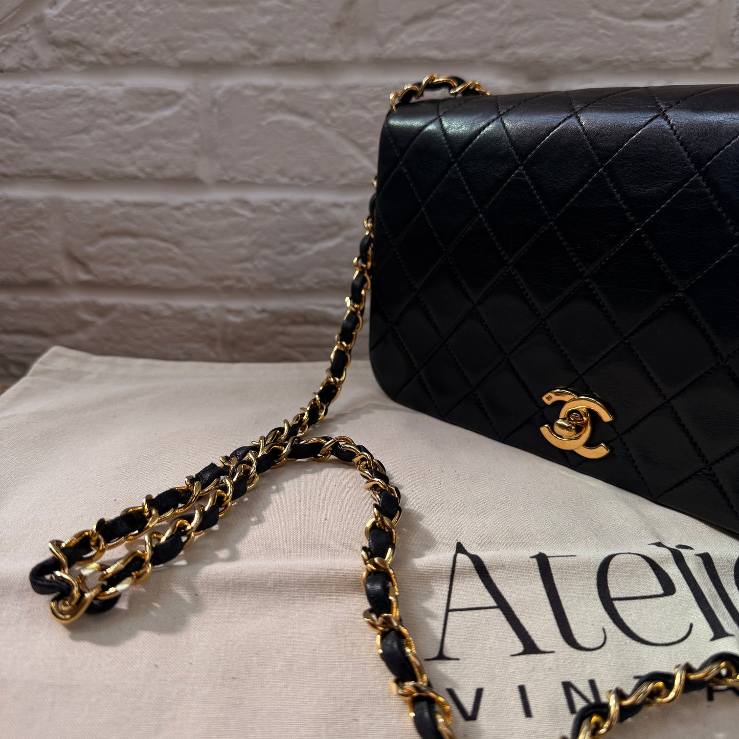 Chanel 1989 Classic Medium Rectangle Full Flap