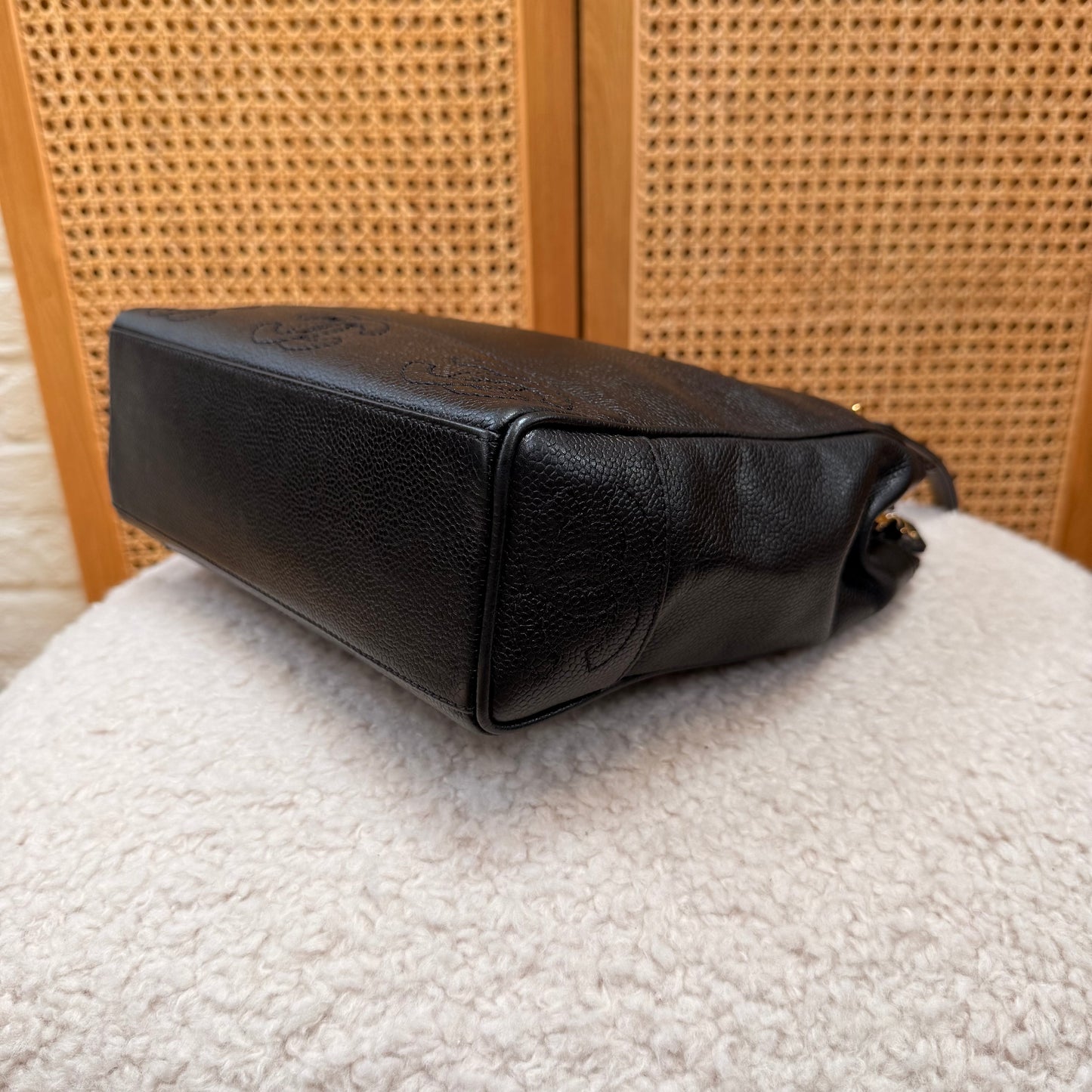 Chanel 1994 Triple CC Caviar Tote