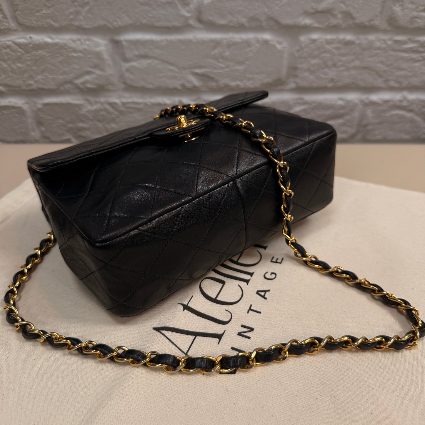 Chanel 1991 Classic Square Single Flap Medium