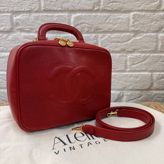Chanel 1996 Vanity Style Two Way bag