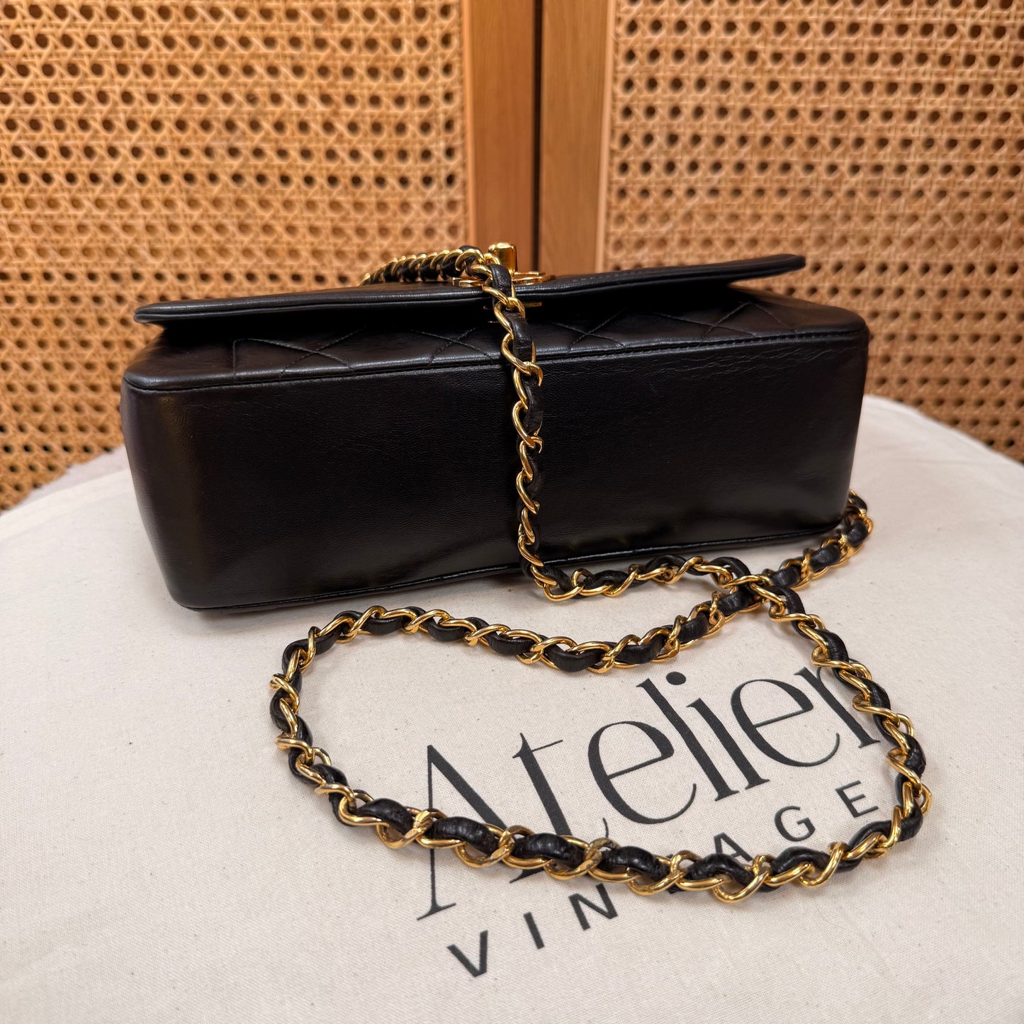 Chanel 1991 Vintage Classic Diana Small