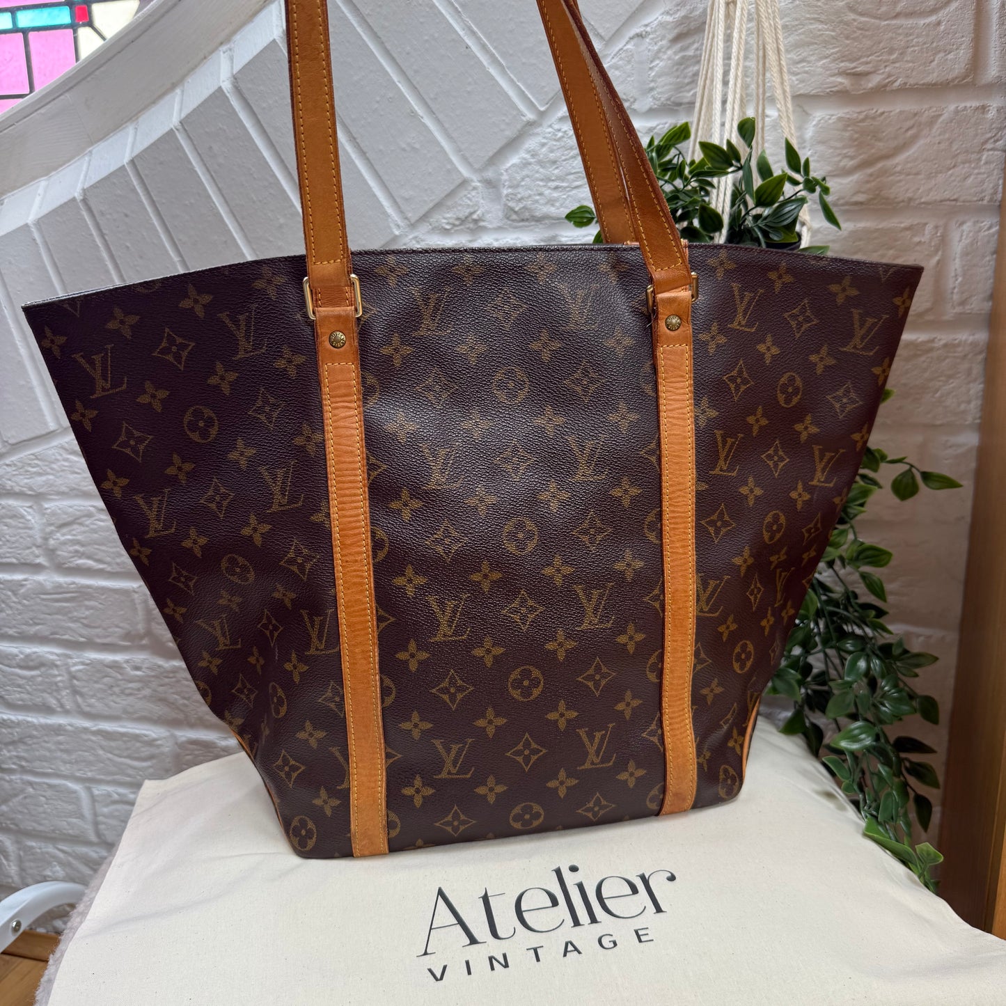 Louis Vuitton 2001 Sac Shopping Tote