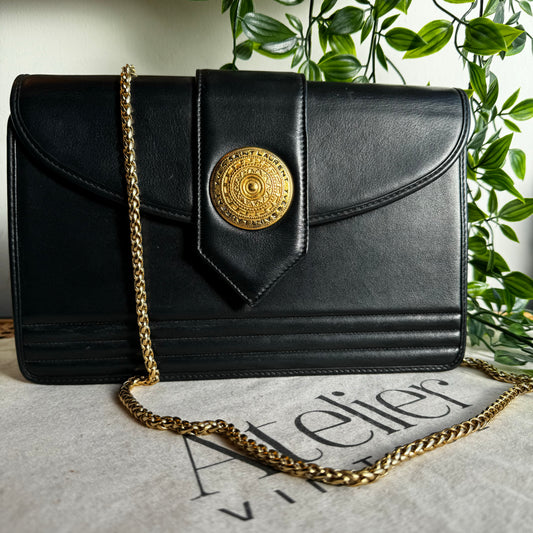 Saint Laurent 1980s Vintage Envelope Bag